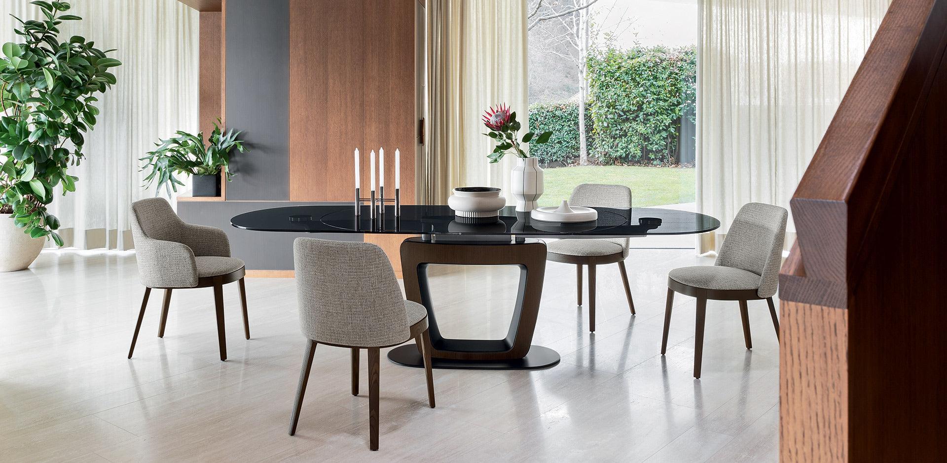 Krzesło ADÈL melanż piaskowy Calligaris Eye on Design