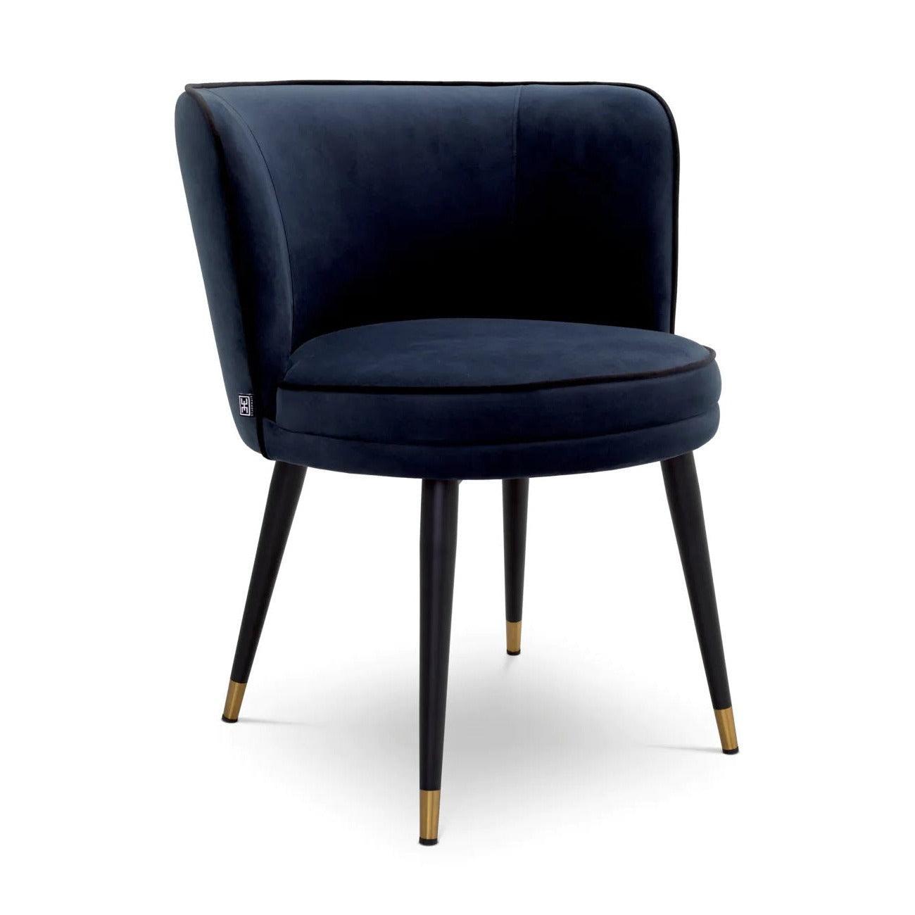 Krzesło aksamitne GRENADA ciemnoniebieski Eichholtz Eye on Design