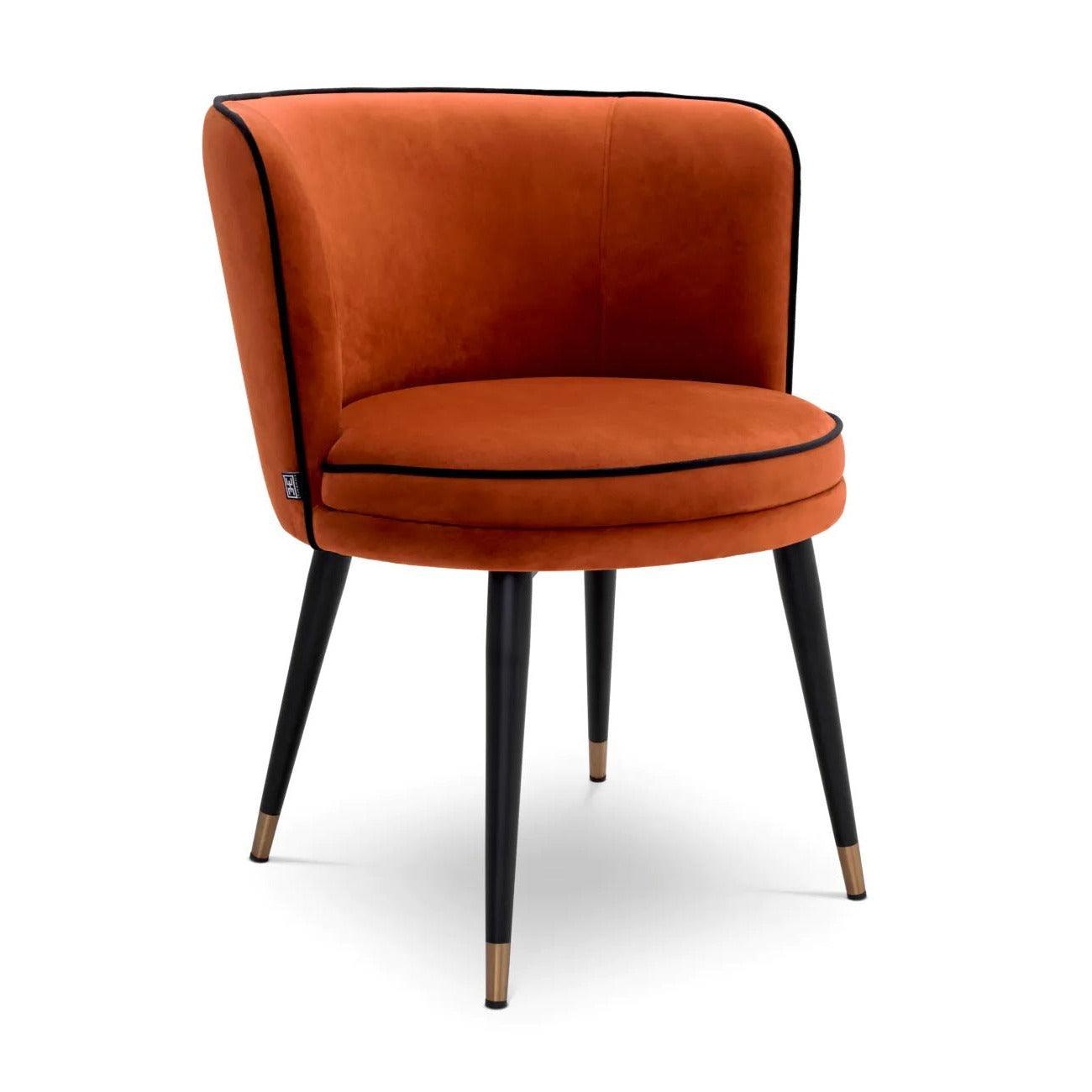 Krzesło aksamitne GRENADA terracotta Eichholtz Eye on Design