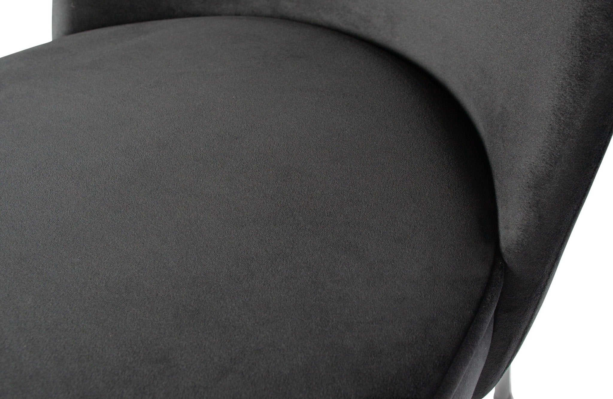 Krzesło aksamitne VOGUE czarny Be Pure Eye on Design