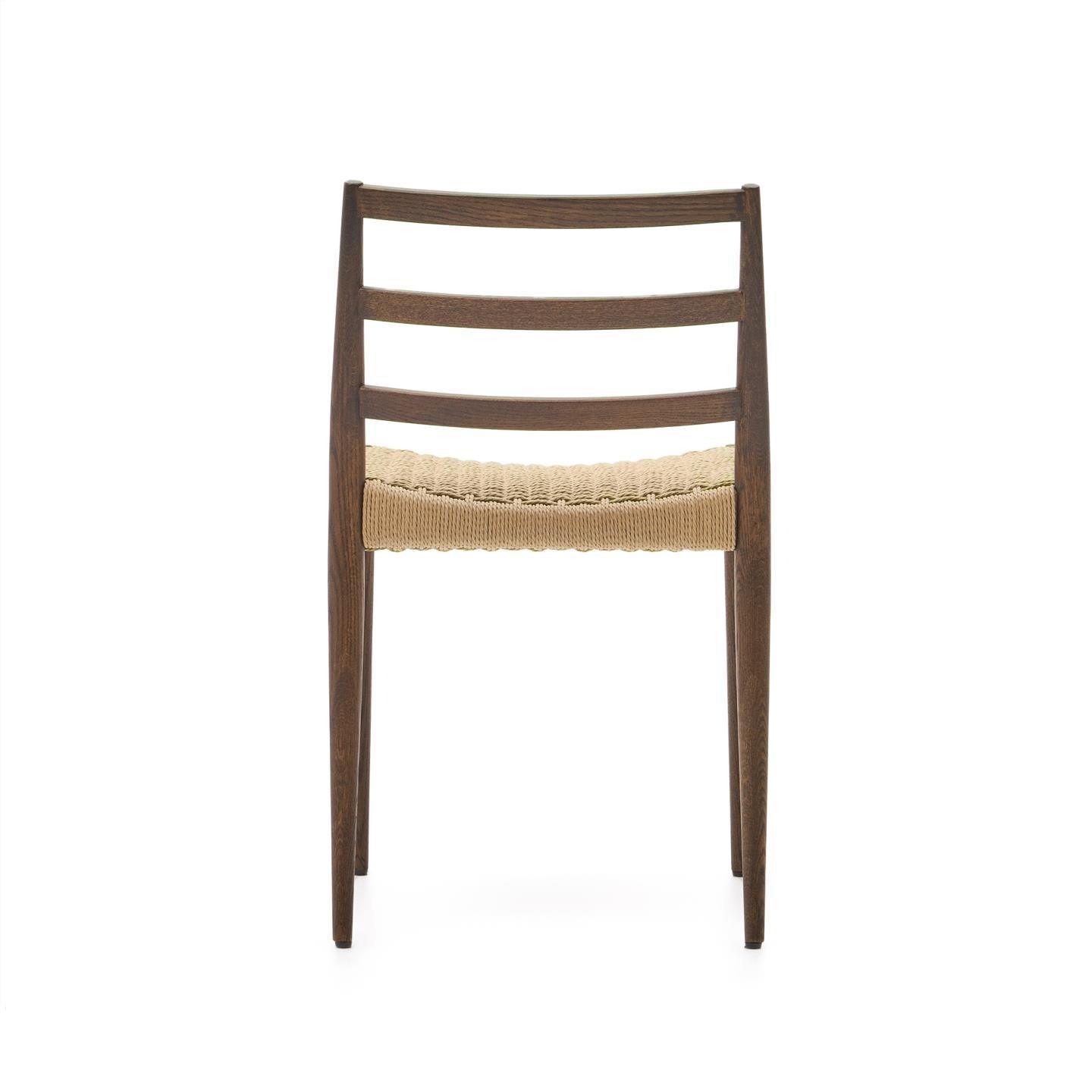 Krzesło ANALY orzechowe drewno dębowe La Forma Eye on Design