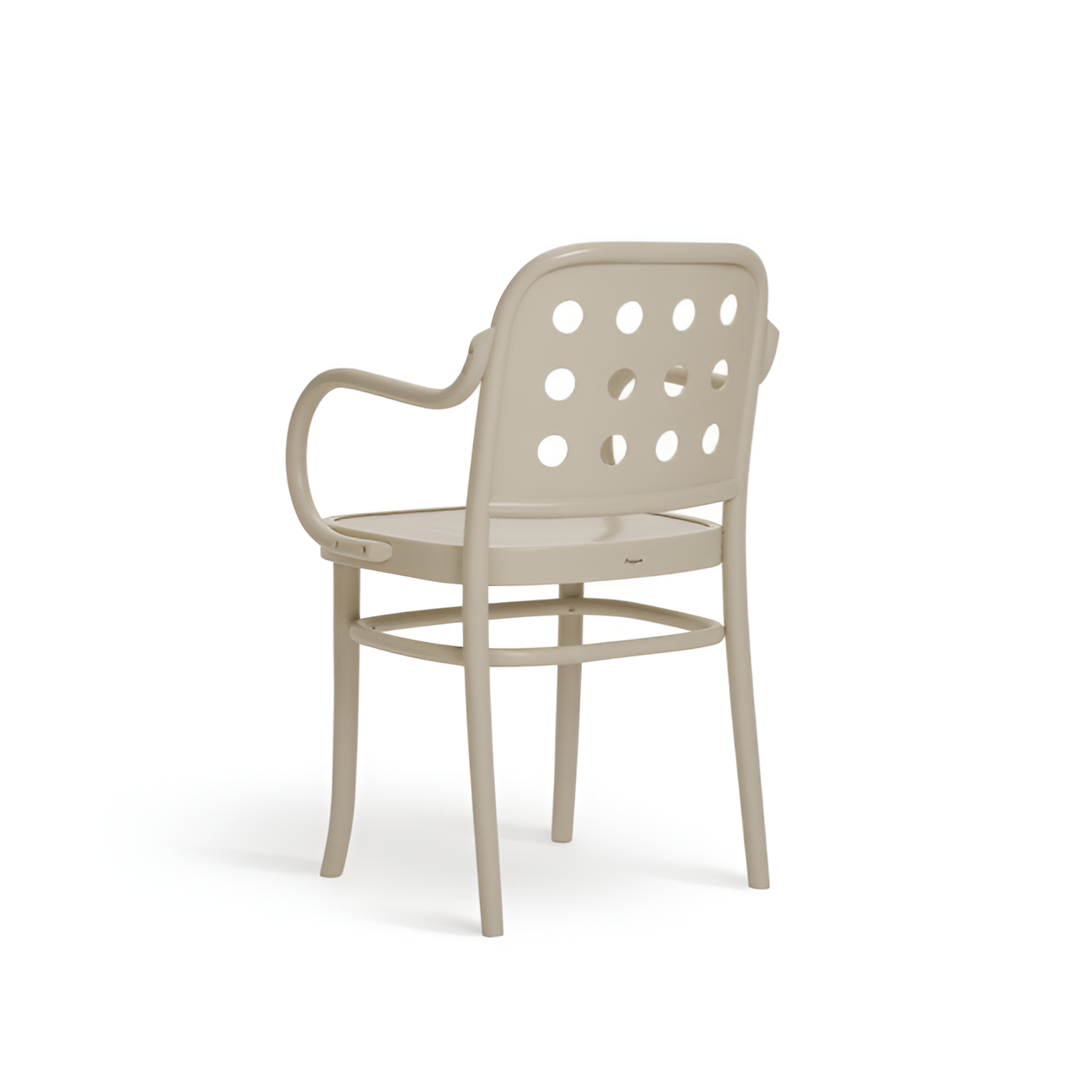 Chair with armrests Classic B-6010 beech wood