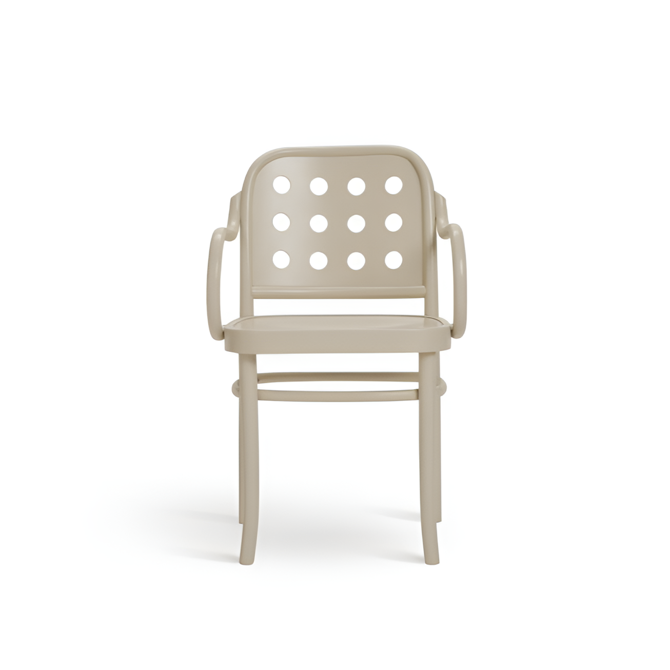 Chair with armrests Classic B-6010 beech wood