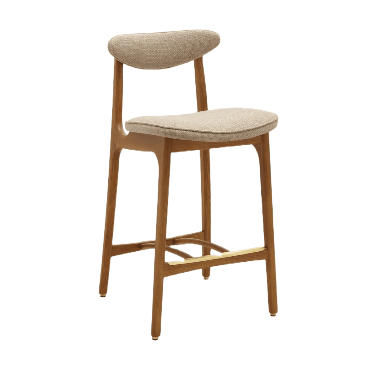 Krzesło barowe 200-190 beżowy w tkaninie Coco Beige 366 concept Eye on Design