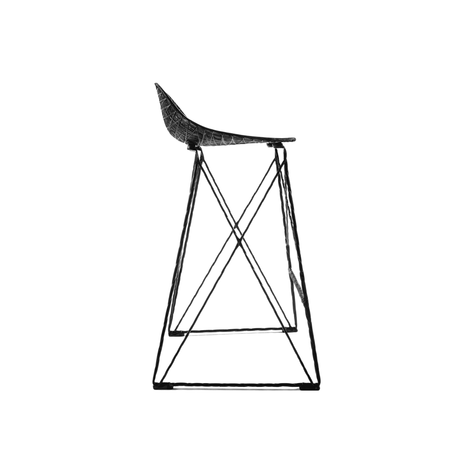 Krzesło barowe CARBON czarny Moooi Eye on Design