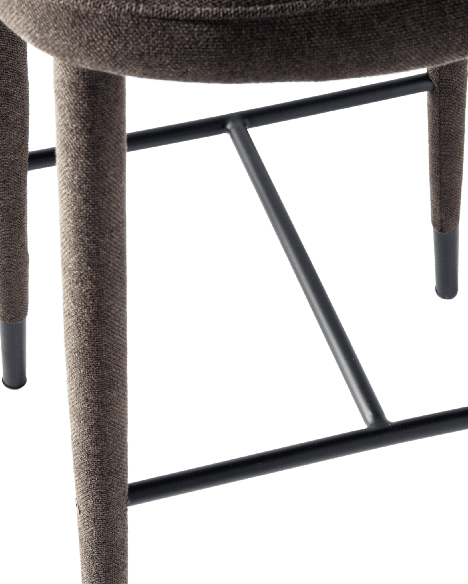 Krzesło barowe COSY ciemnoszary Pols Potten Eye on Design