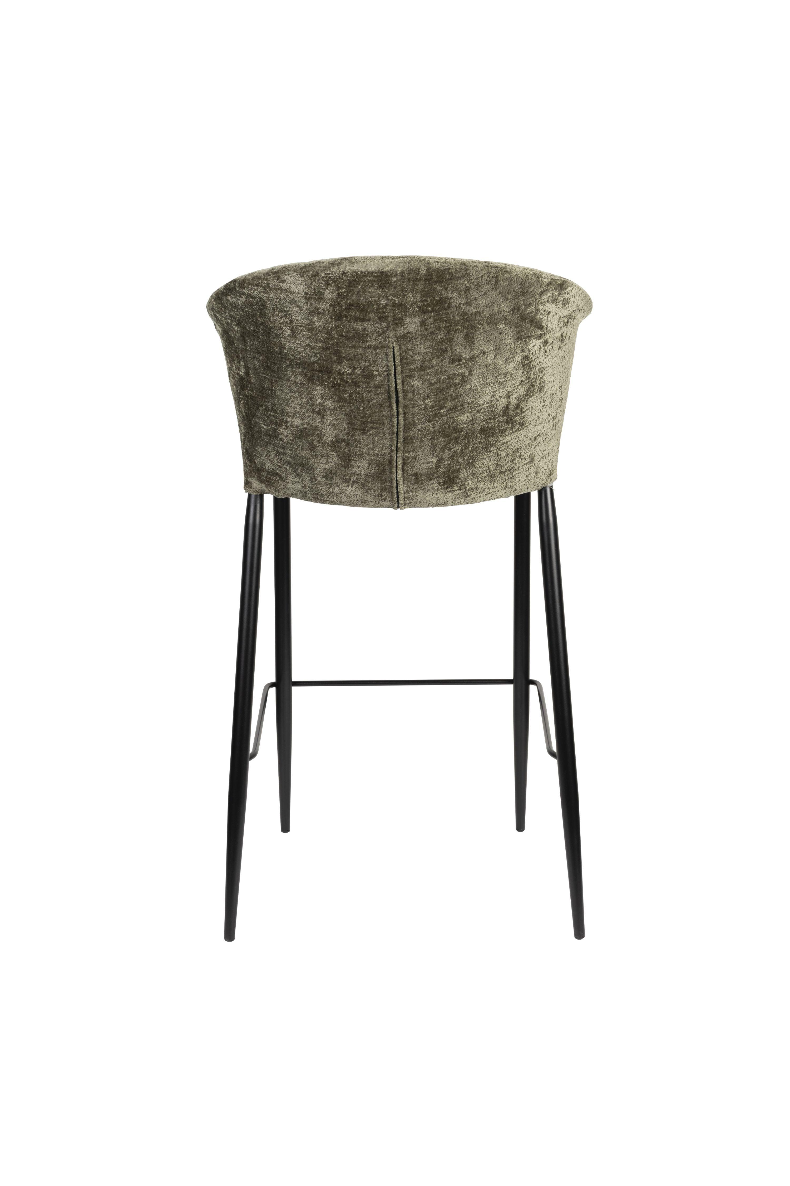 Georgia Stool Counter Green Dutchbone Eye on Design