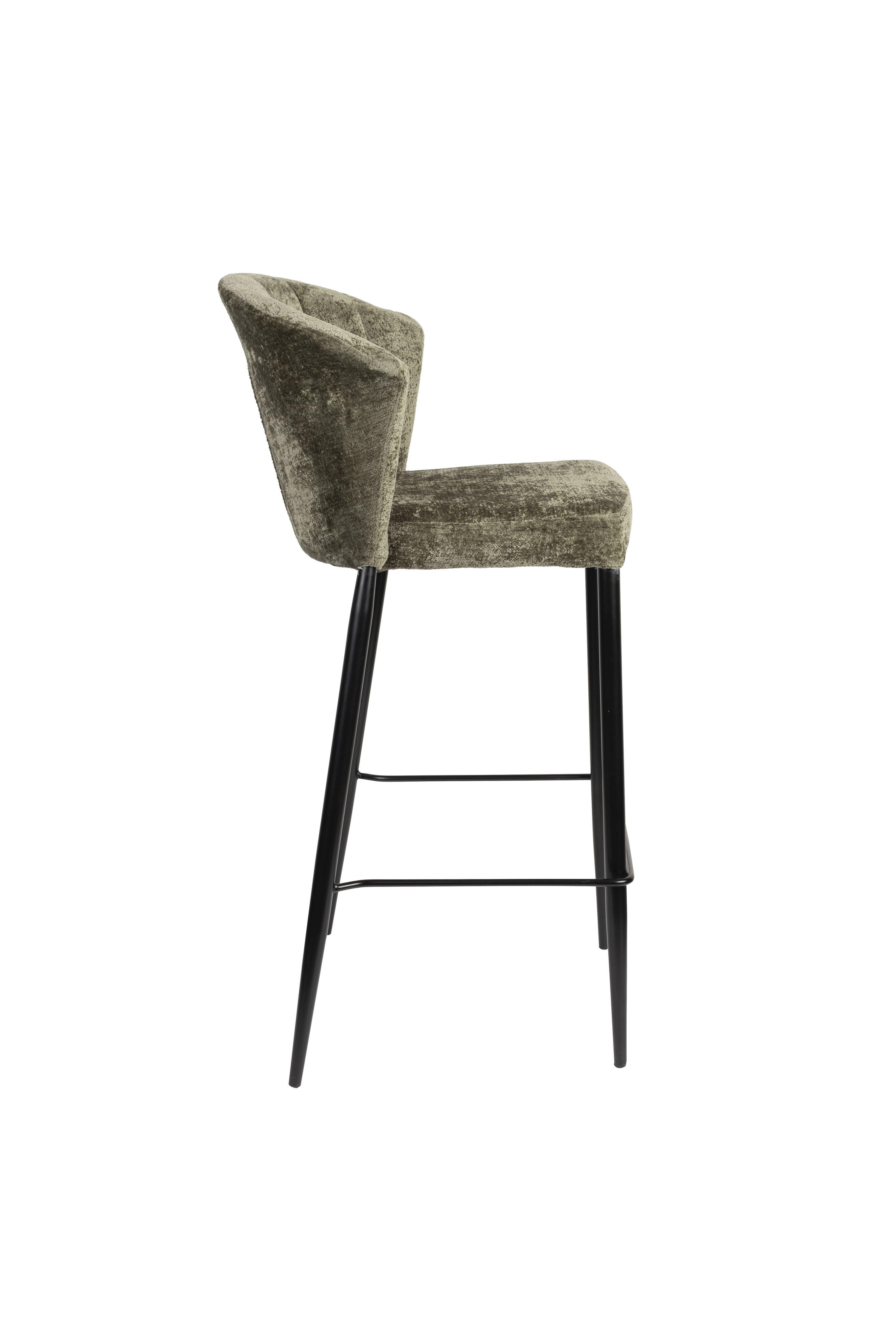 Georgia Stool Counter Green Dutchbone Eye on Design