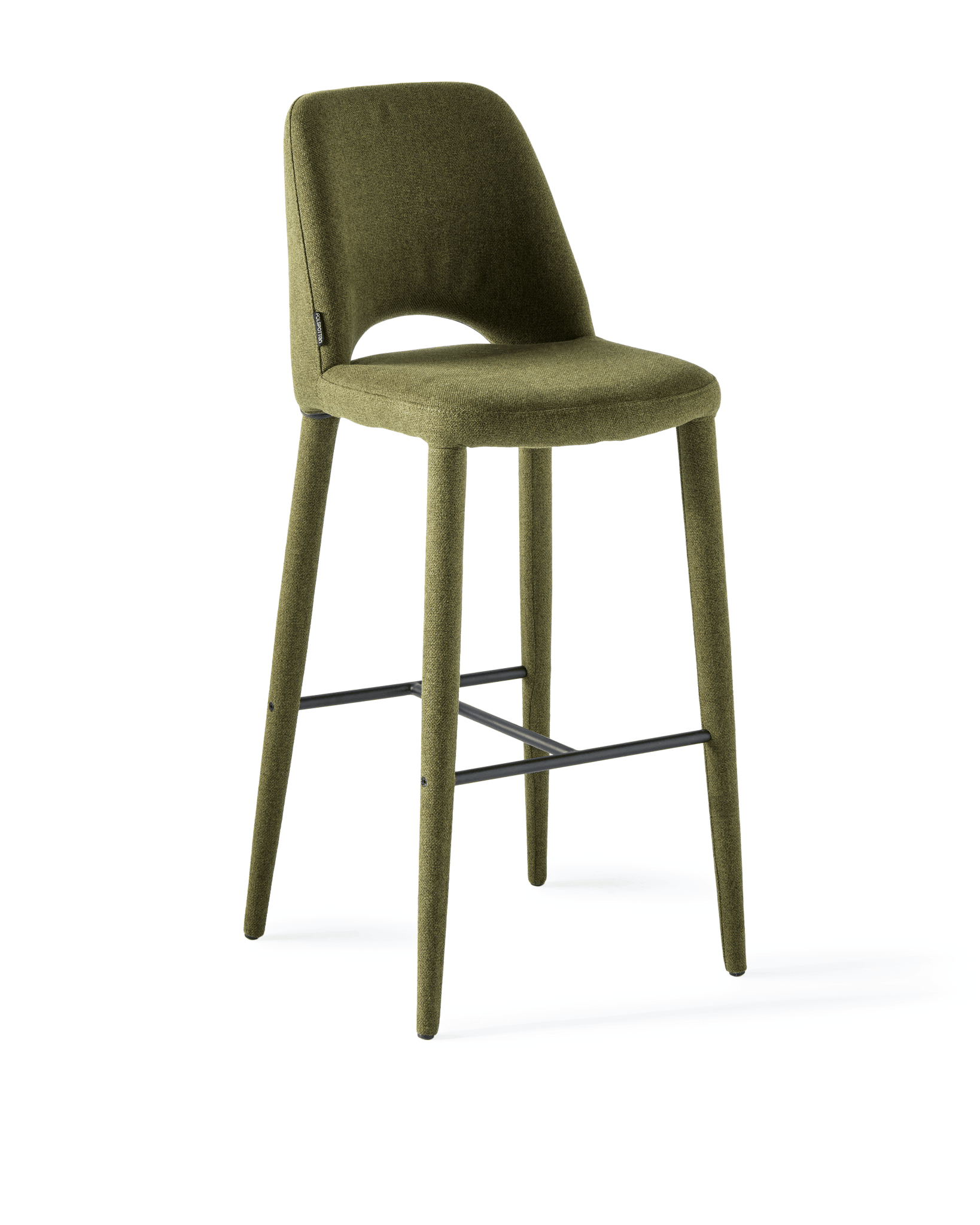 Krzesło barowe HOLY oliwkowy Pols Potten Eye on Design