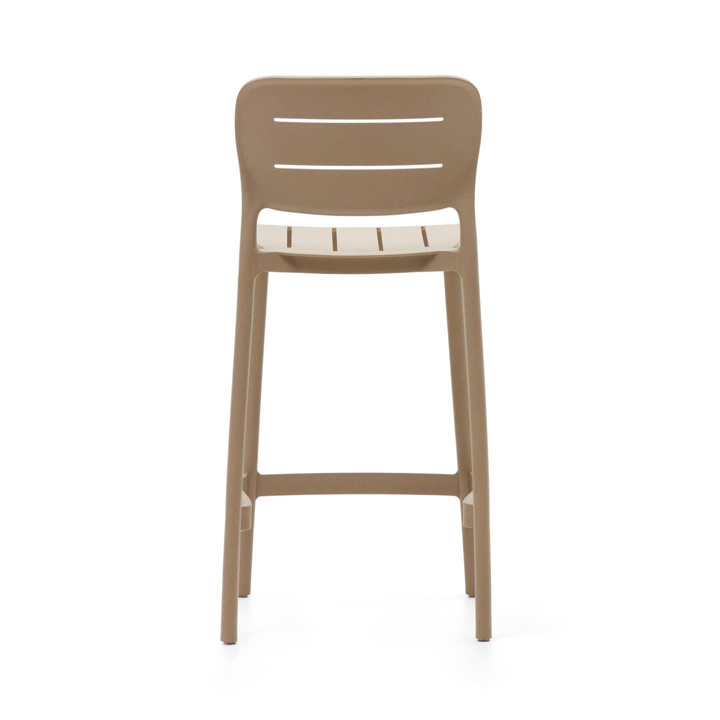 Krzesło barowe ogrodowe MORELLA beżowy La Forma Eye on Design