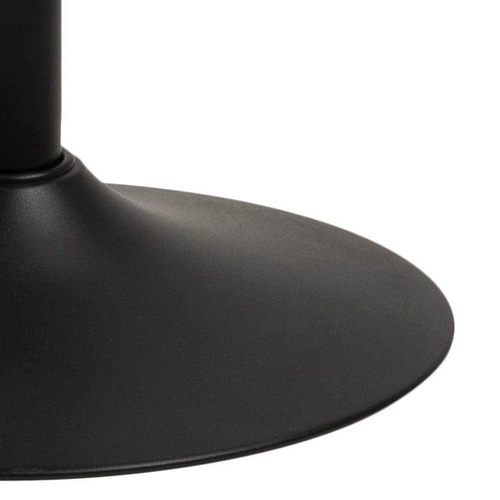 Krzesło barowe SOFIE antracytowy z czarną podstawą Actona Eye on Design