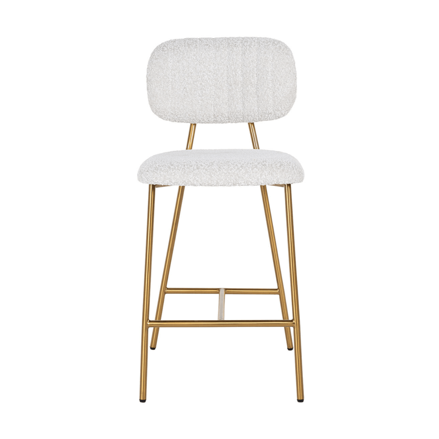 Krzesło barowe XENIA biały bouclé Richmond Interiors Eye on Design