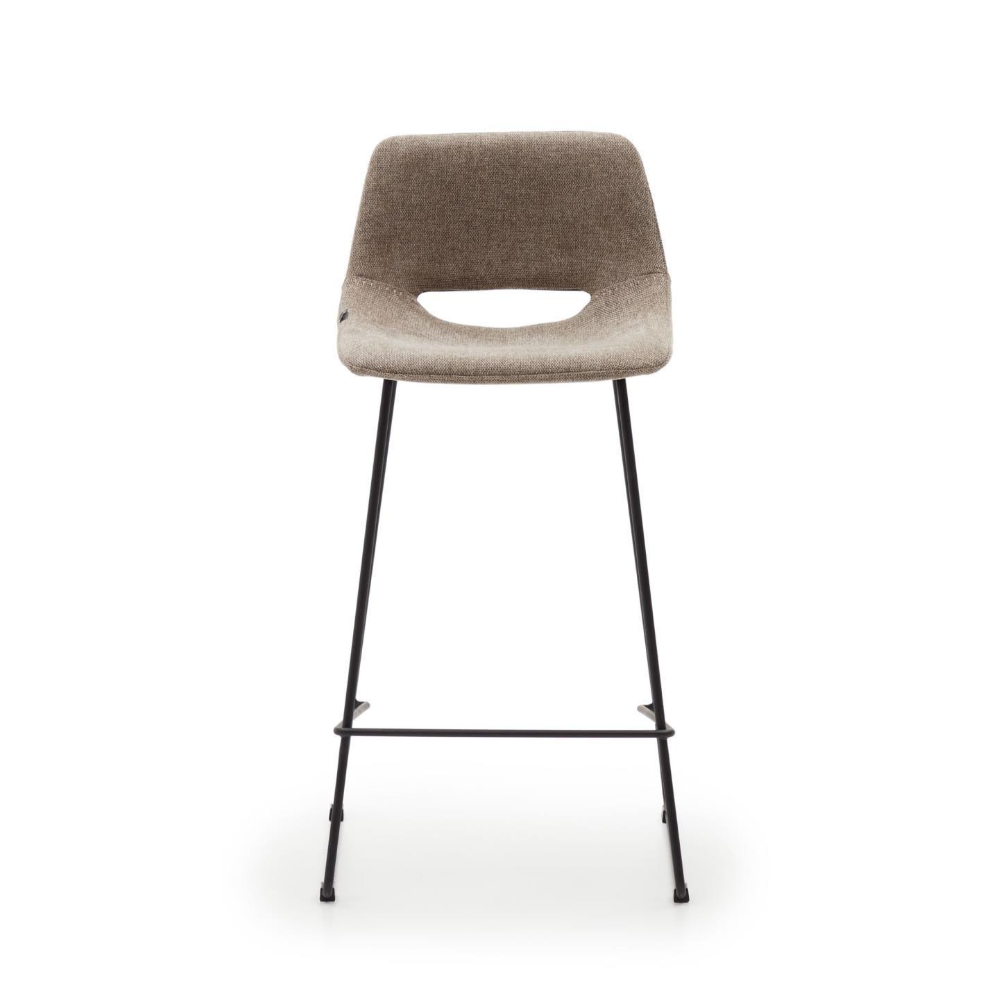 Krzesło barowe ZAHARA brązowy La Forma Eye on Design