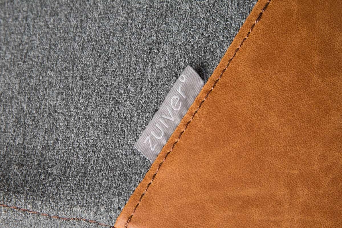 Krzesło biurowe DOULTON ekoskóra brązowy Zuiver Eye on Design