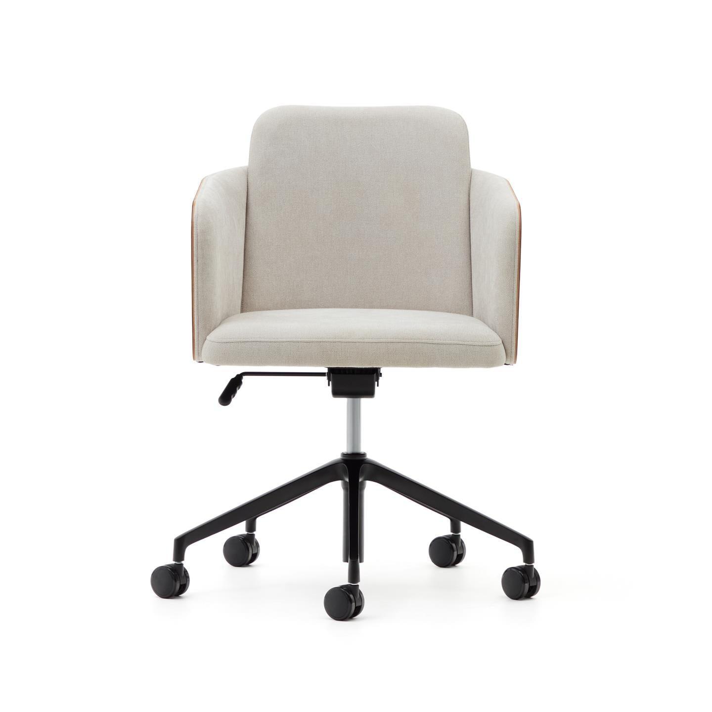 Krzesło biurowe MADAI beżowy szenil La Forma Eye on Design