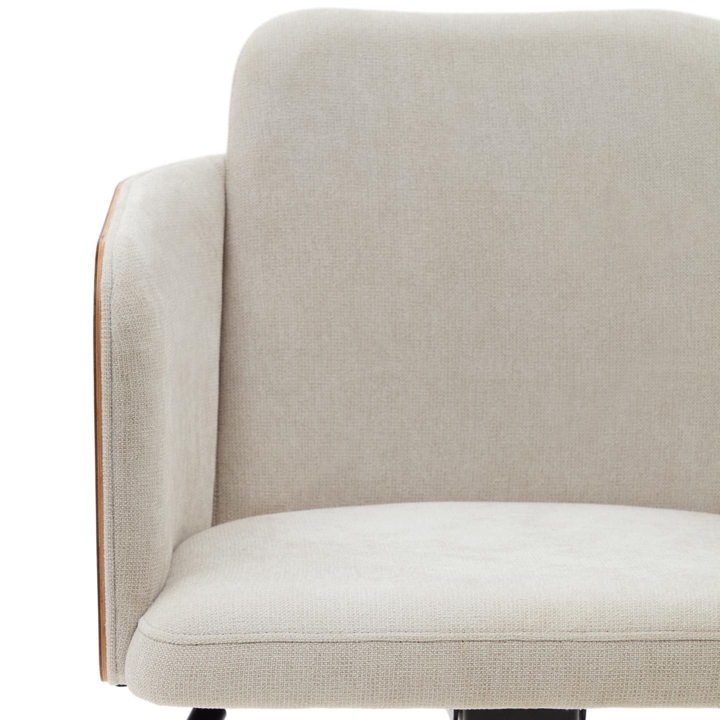 Krzesło biurowe MADAI beżowy szenil La Forma Eye on Design