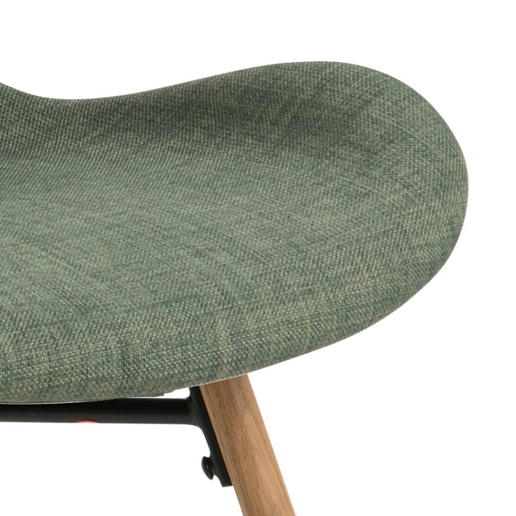 Krzesło BJORN zielony z drewnianią podstawą Home Essentials Eye on Design