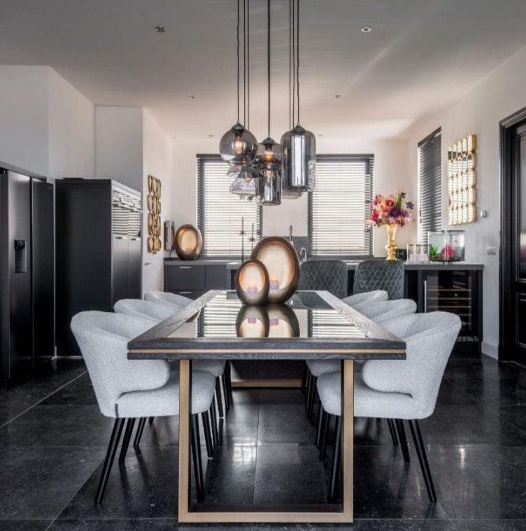 Krzesło INDIGO biały bouclé Richmond Interiors Eye on Design