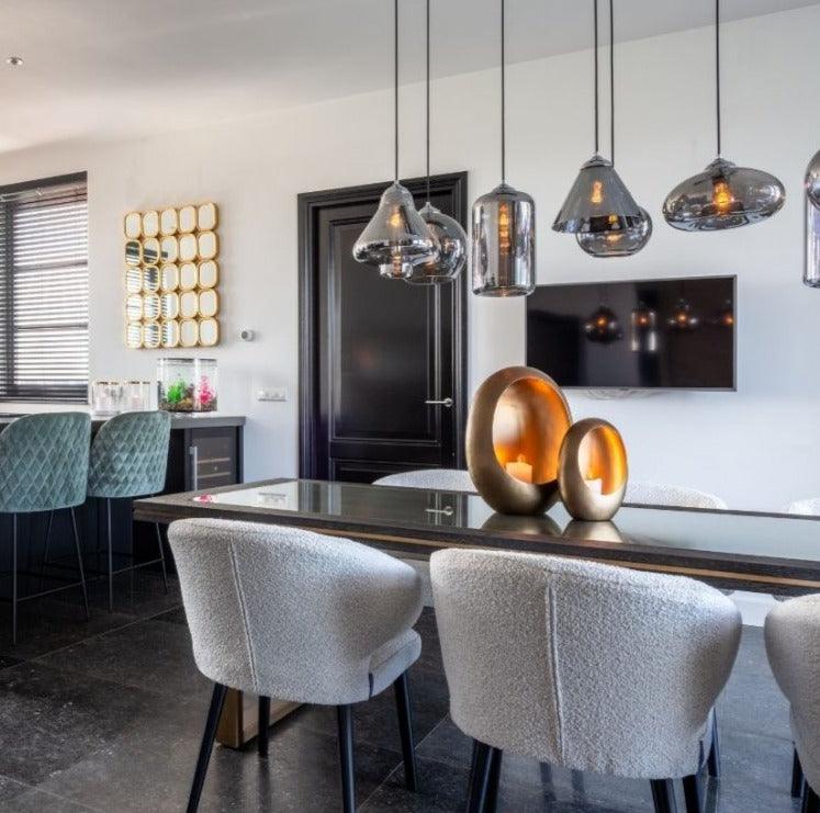 Krzesło INDIGO biały bouclé Richmond Interiors Eye on Design