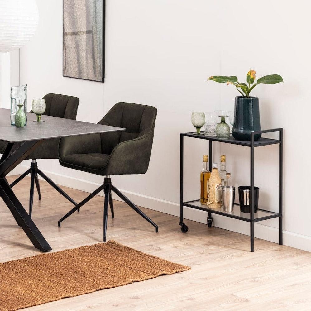 Krzesło LARS oliwkowy Home Essentials Eye on Design