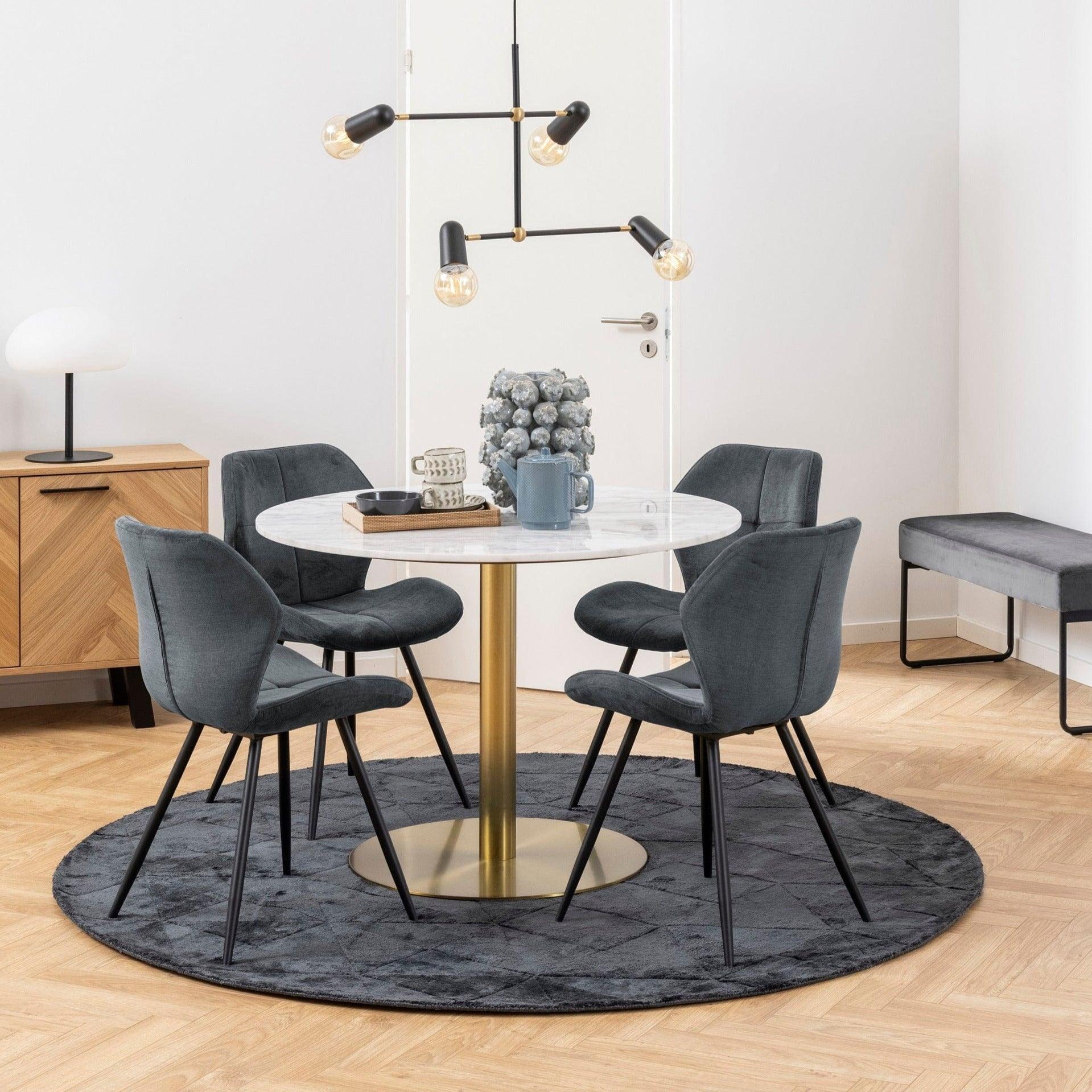 Krzesło LEYLA antracytowy Actona Eye on Design