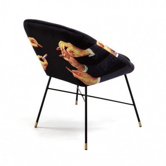 Krzesło LIPSTICKS czarny Seletti Eye on Design