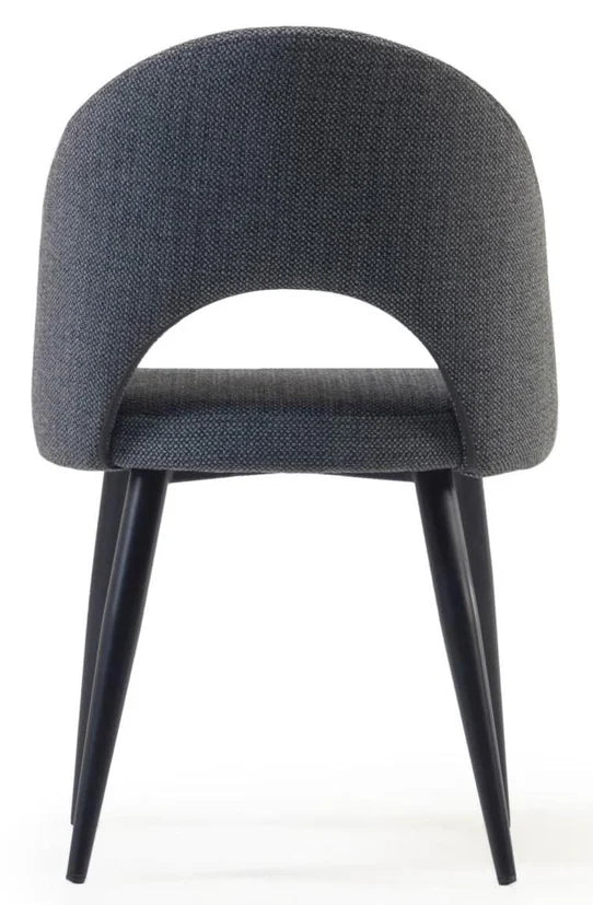 MAEL Chair Dark Gray Chenille