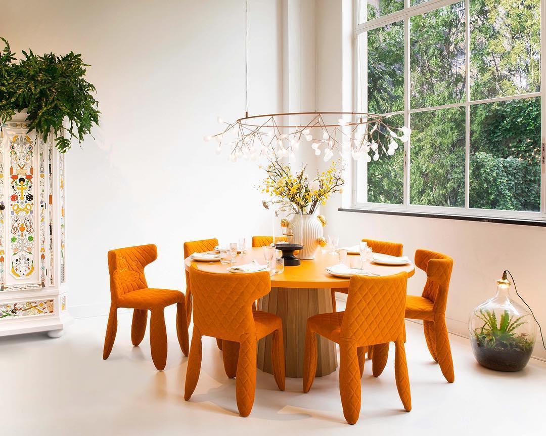 Krzesło MONSTER z szerokim oparciem Moooi Eye on Design