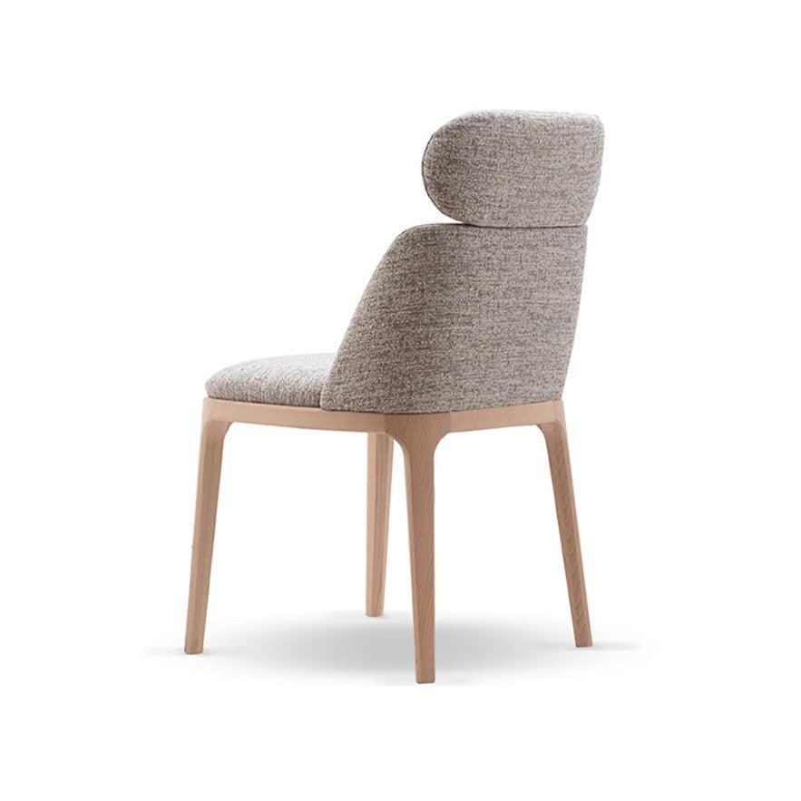 Krzesło MUST I tapicerowane z drewnianą podstawą Nobonobo Eye on Design