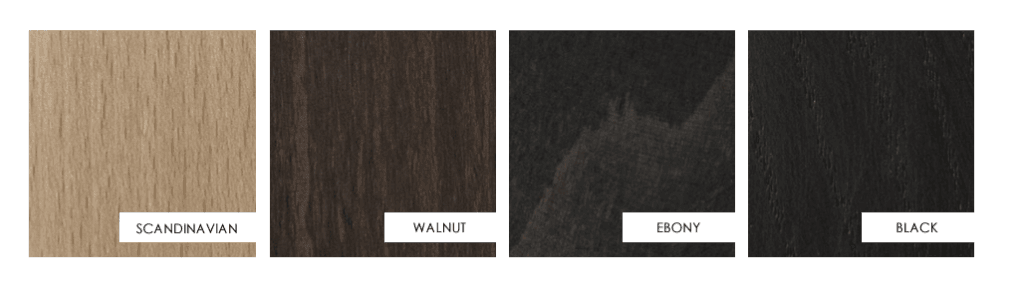 Krzesło MUST II tapicerowane z drewnianą podstawą Nobonobo Eye on Design