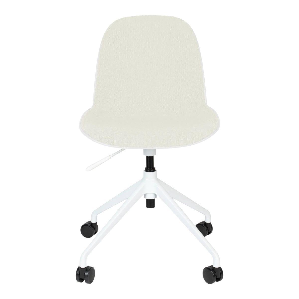 Krzesło na kółkach ALBERT KUIP biały Zuiver Eye on Design