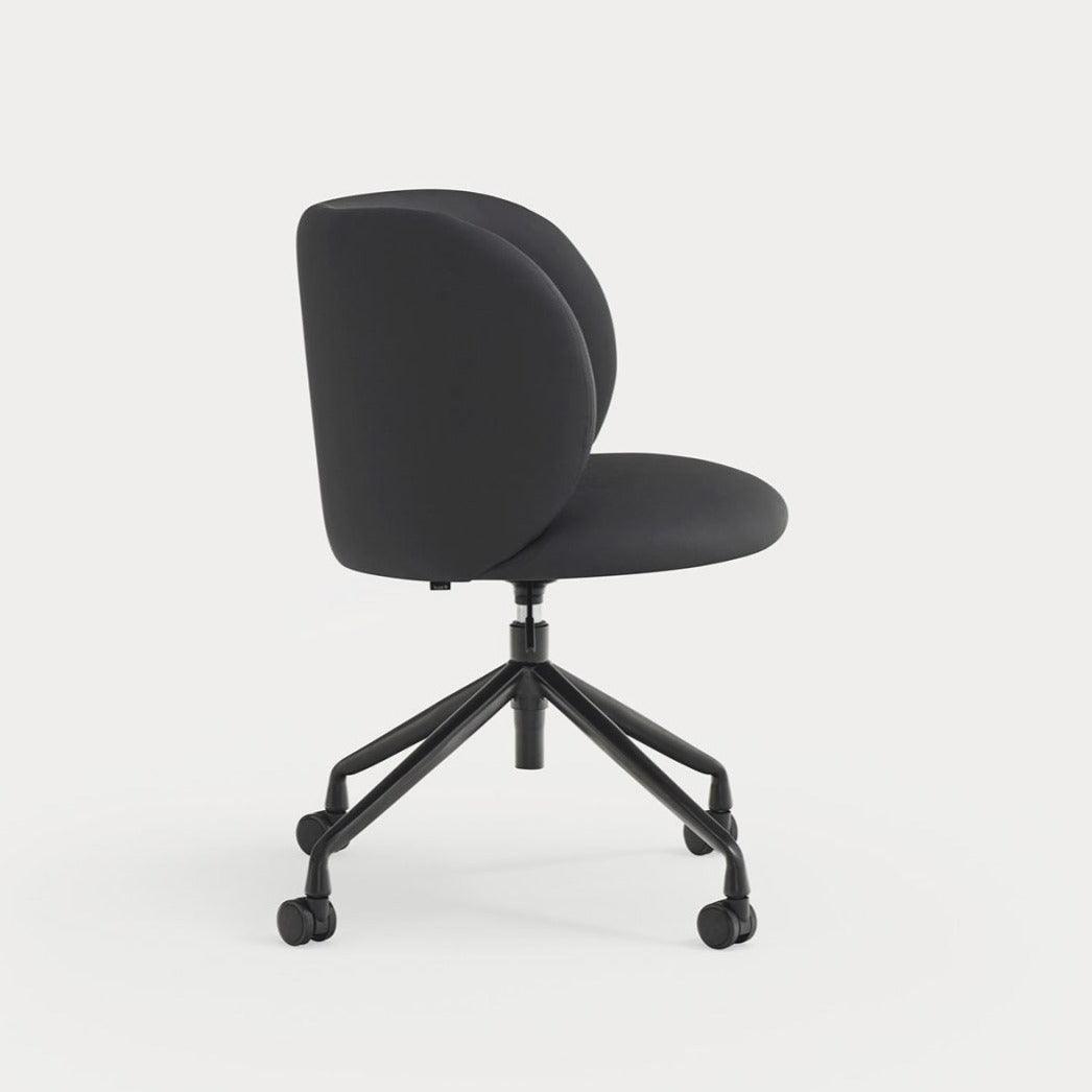 Krzesło na kółkach MOGI czarny Teulat Eye on Design