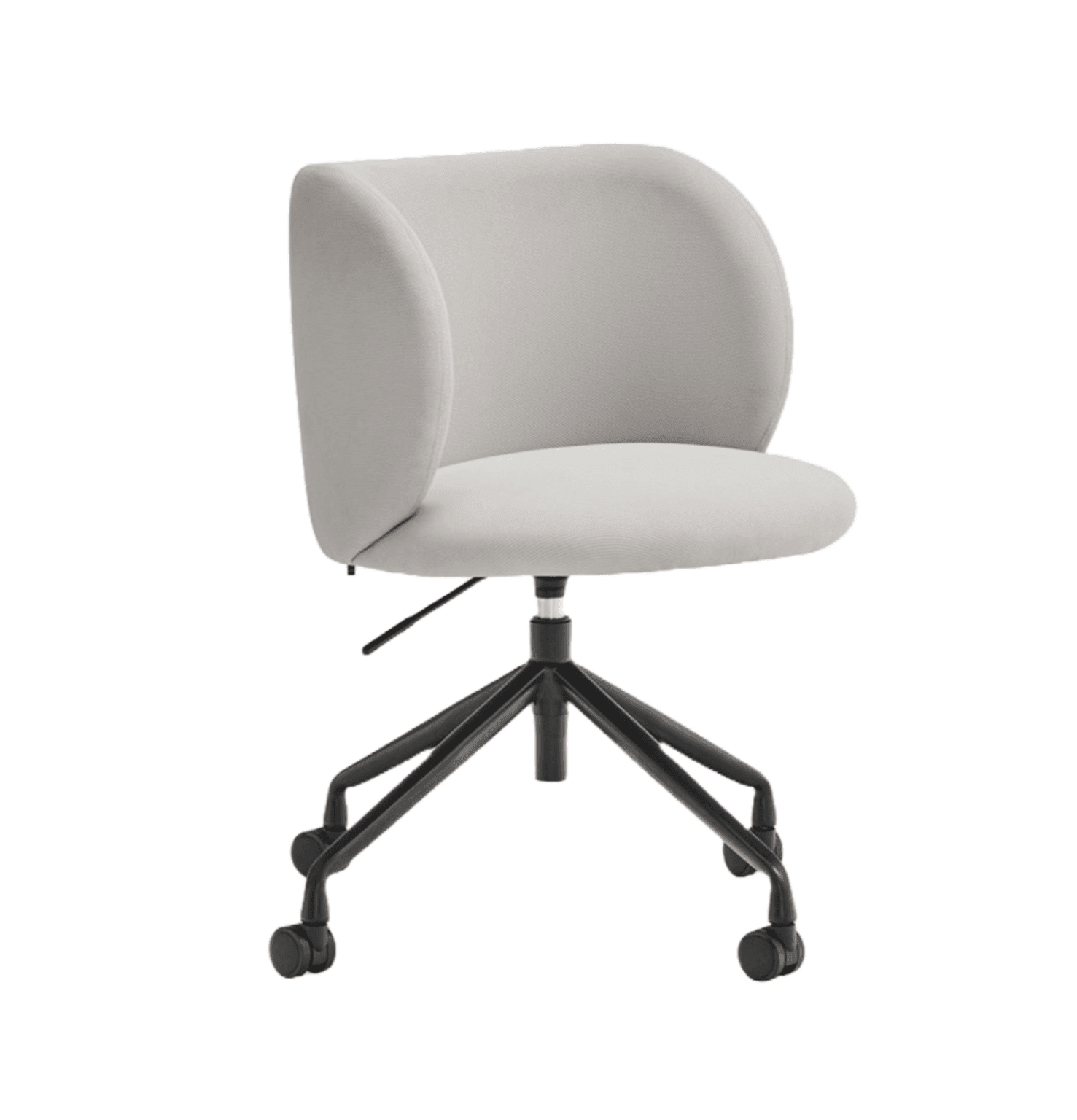 Krzesło na kółkach MOGI jasnoszary Teulat Eye on Design