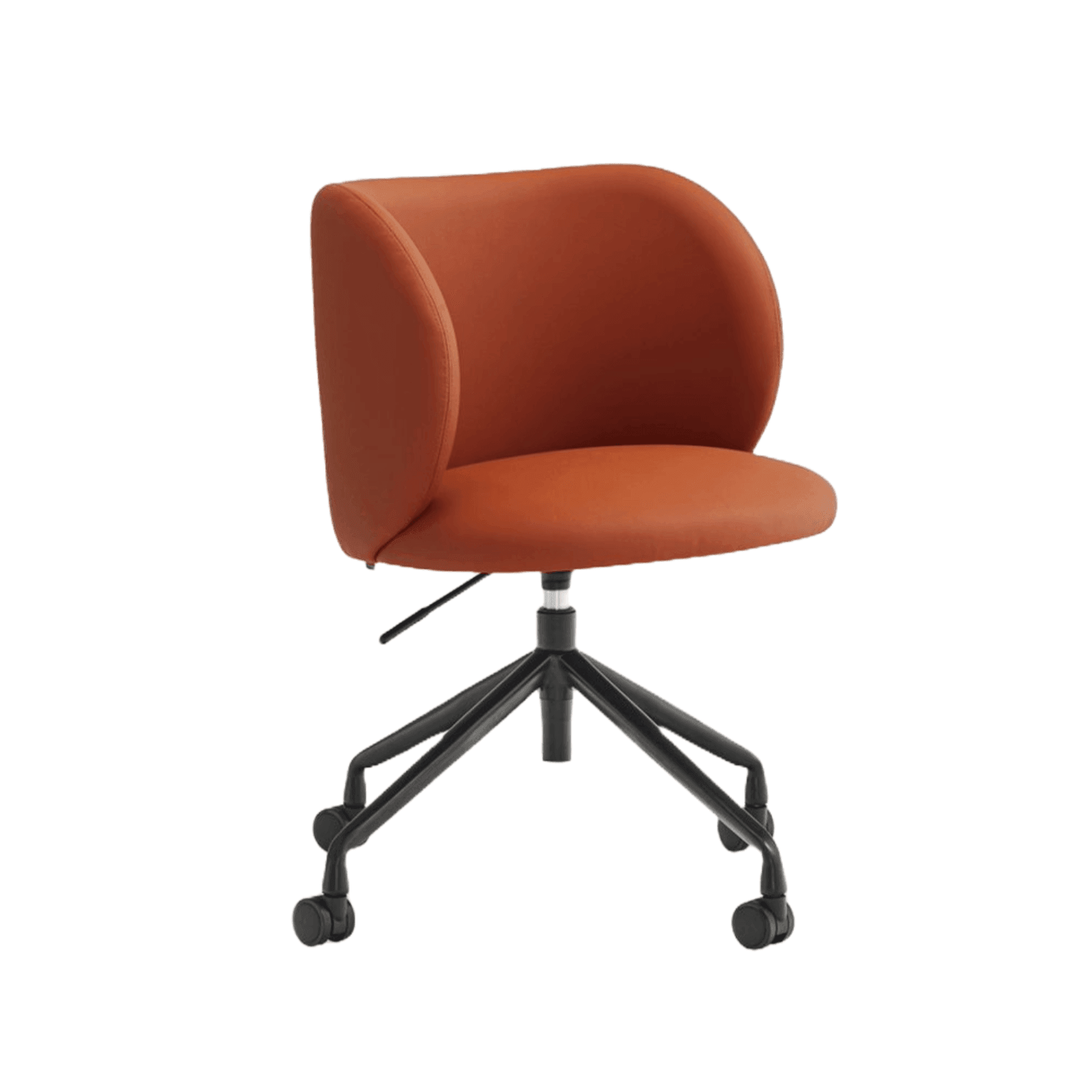 Krzesło na kółkach MOGI terracotta Teulat Eye on Design