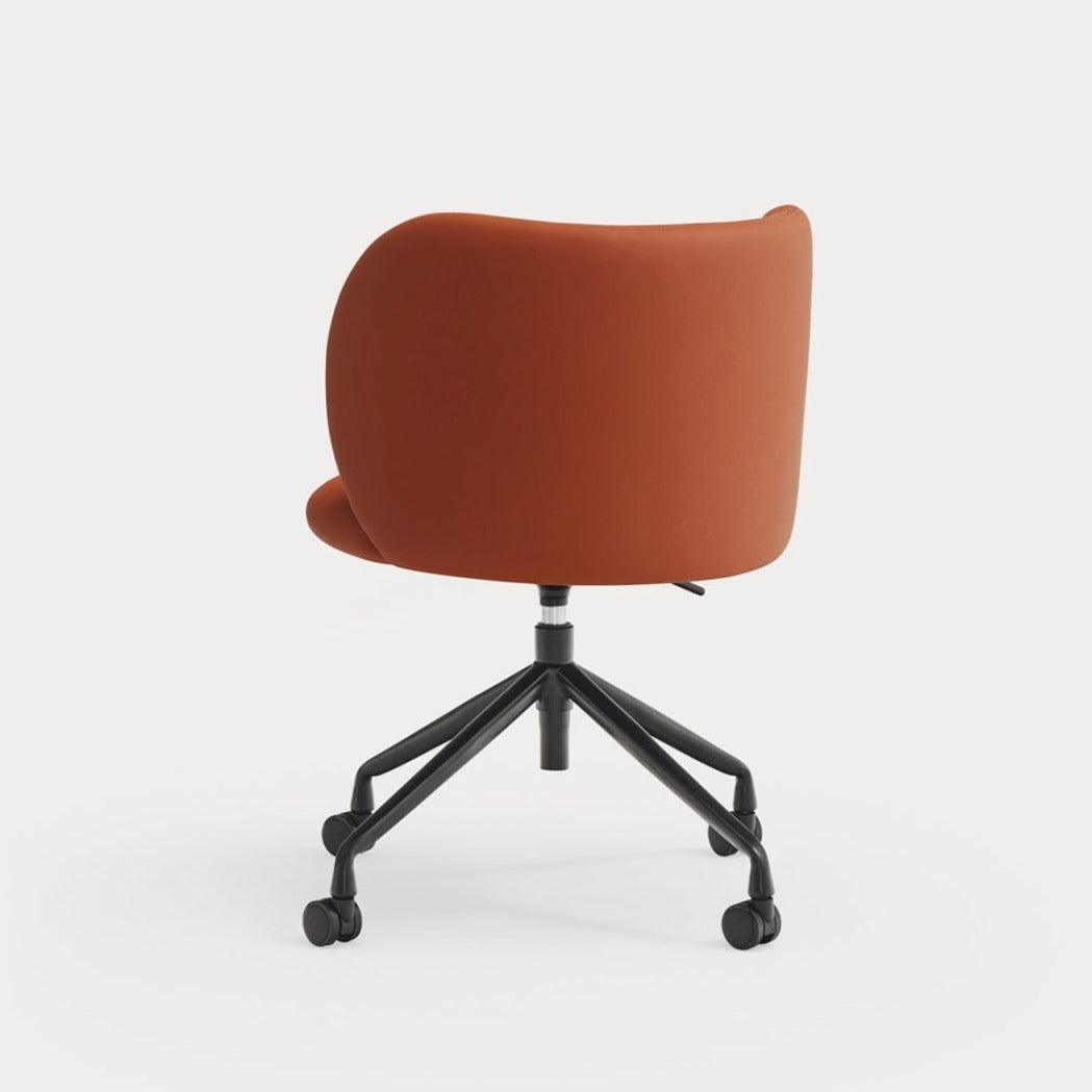 Krzesło na kółkach MOGI terracotta Teulat Eye on Design