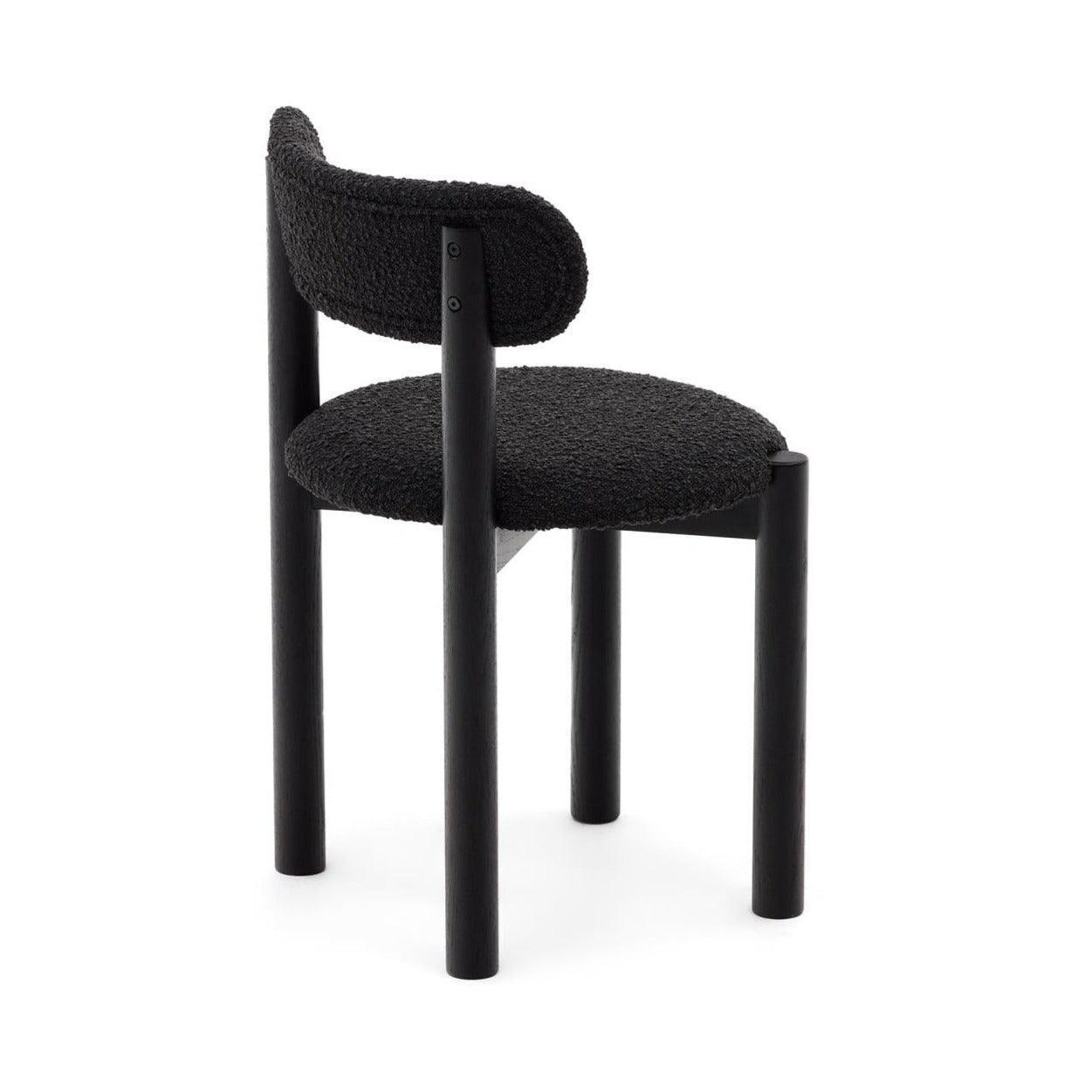 Krzesło NEBAI czarny boucle La Forma Eye on Design