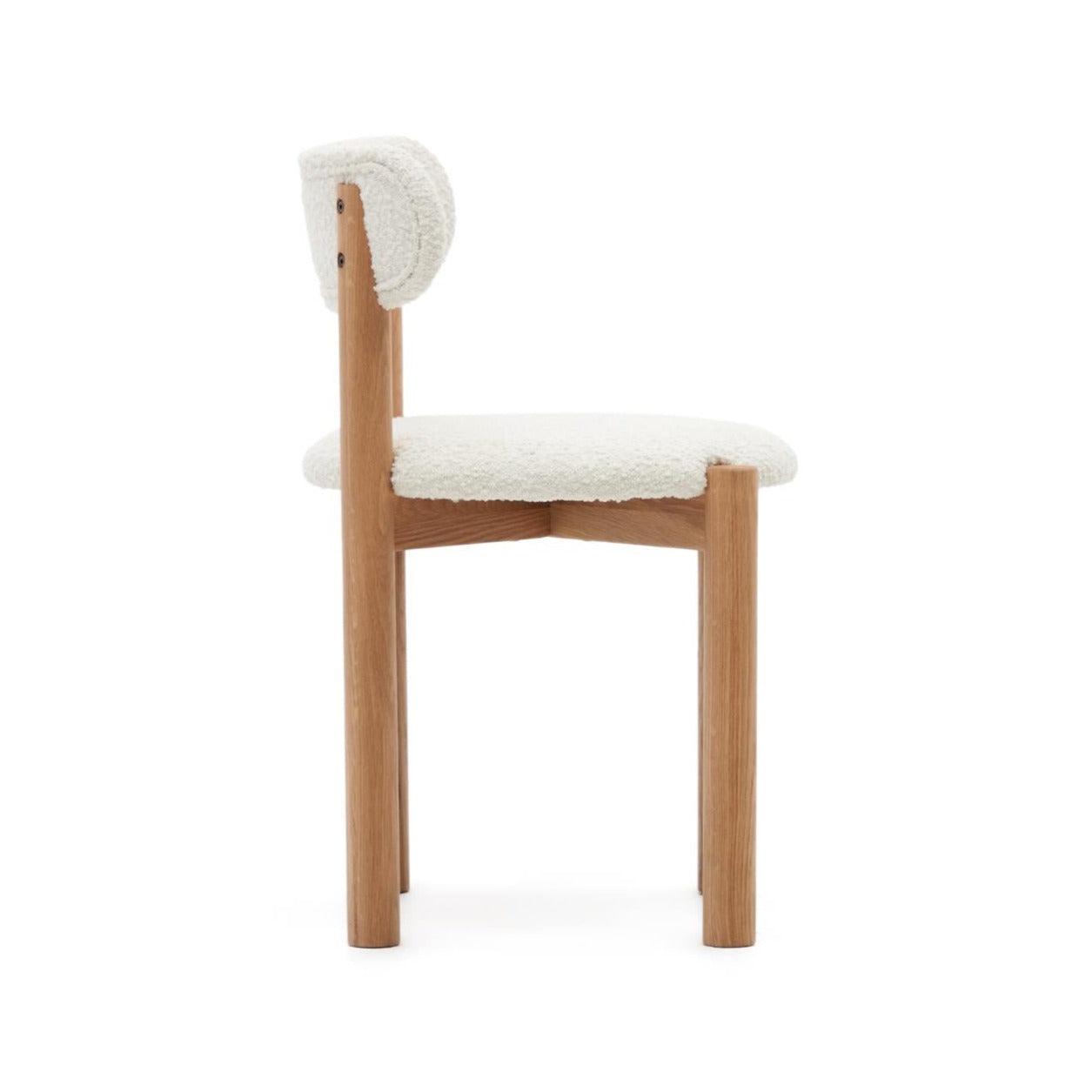 Krzesło NEBAI kremowy boucle La Forma Eye on Design