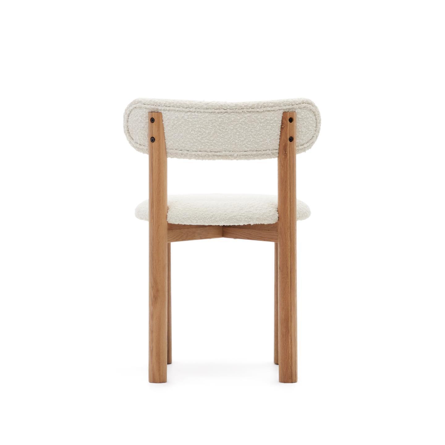 Krzesło NEBAI kremowy boucle La Forma Eye on Design