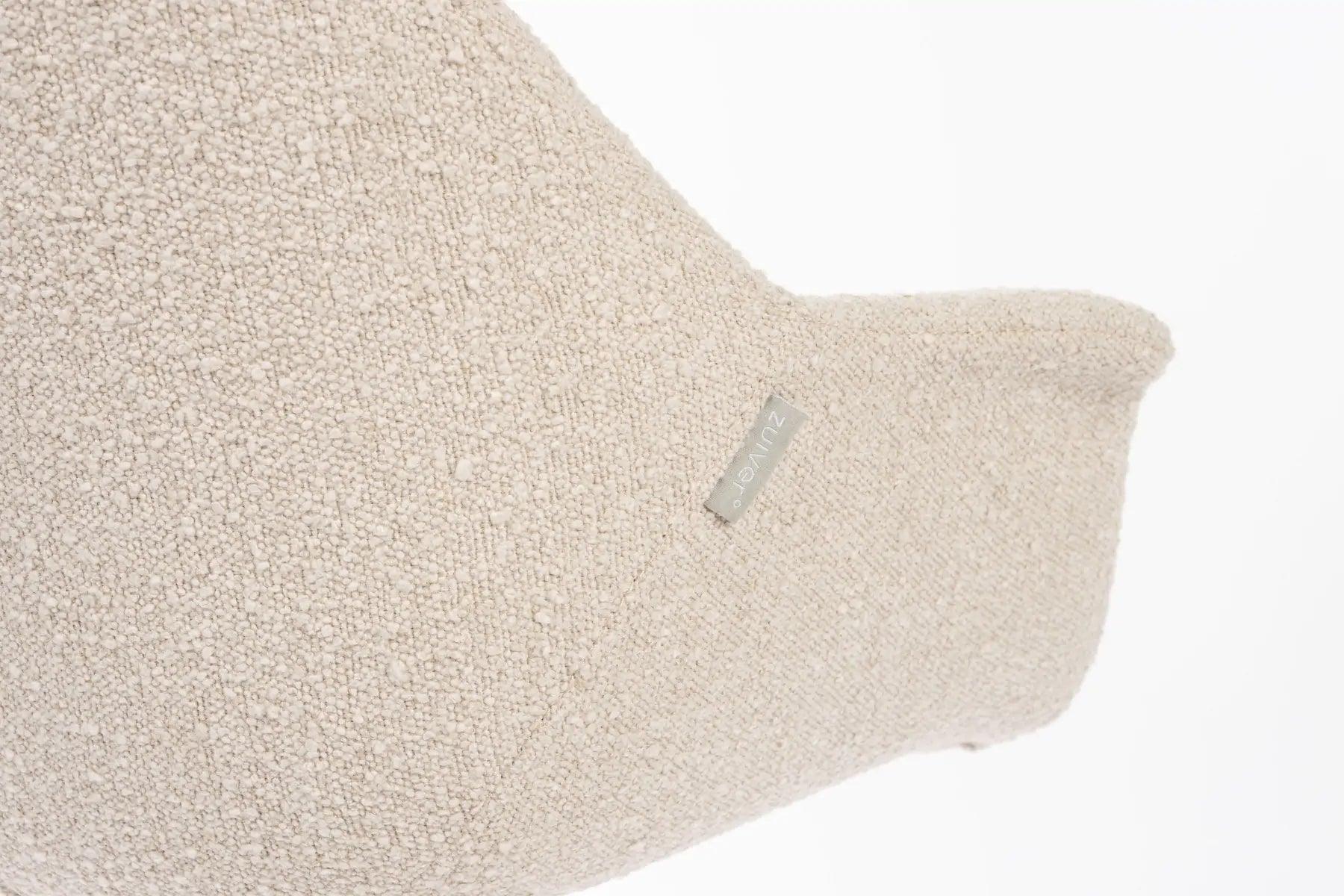 Krzesło obrotowe DOULTON biały boucle Zuiver Eye on Design