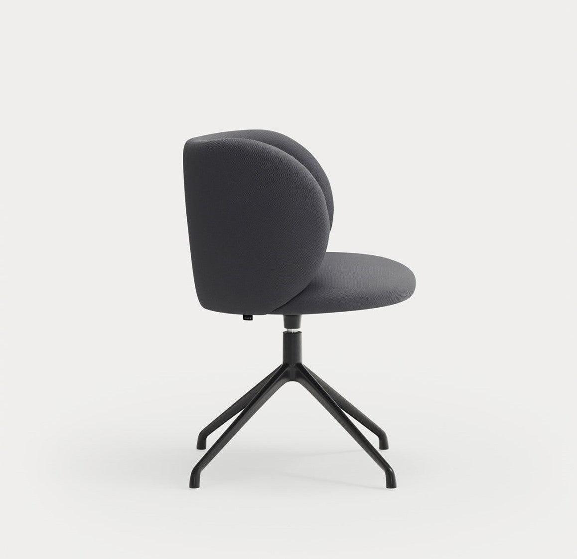 Krzesło obrotowe MOGI ciemnoszary z czarną podstawą Teulat Eye on Design