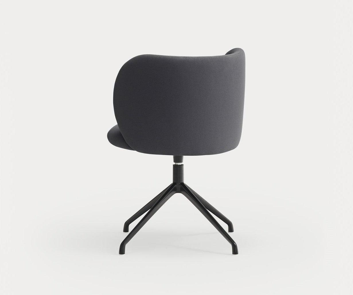 Krzesło obrotowe MOGI ciemnoszary z czarną podstawą Teulat Eye on Design