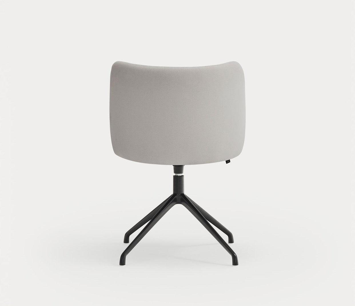 Krzesło obrotowe MOGI jasnoszary z czarną podstawą Teulat Eye on Design