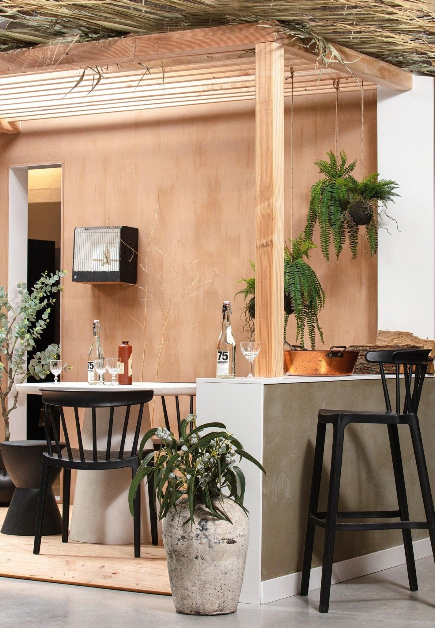 Krzesło ogrodowe BLISS czarny Woood Eye on Design