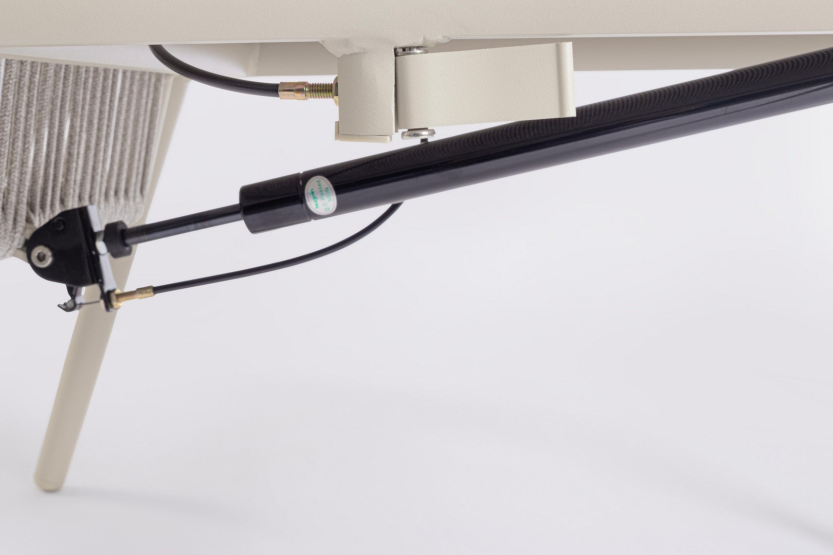 Fotel zewnętrzny FLOBERT szarobeżowy