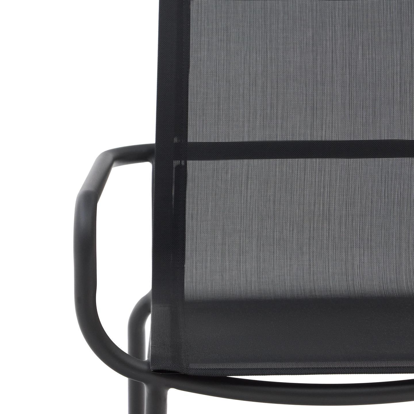 Krzesło ogrodowe GALDANA czarny La Forma Eye on Design