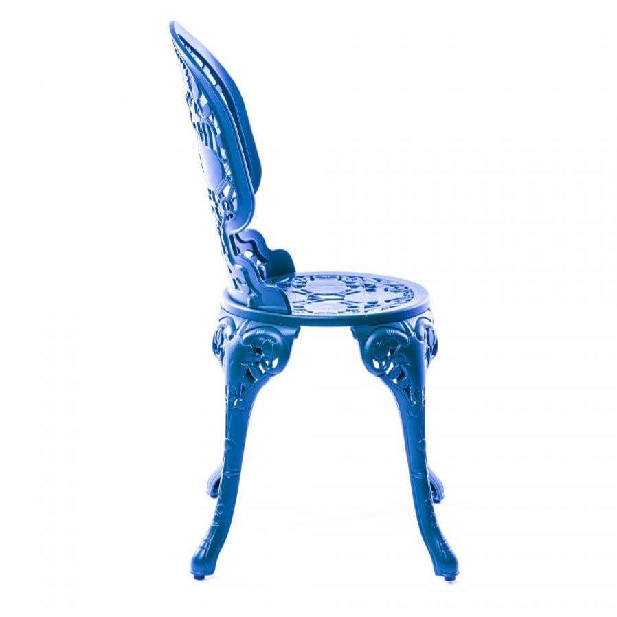 Krzesło ogrodowe INDUSTRY niebieski Seletti Eye on Design