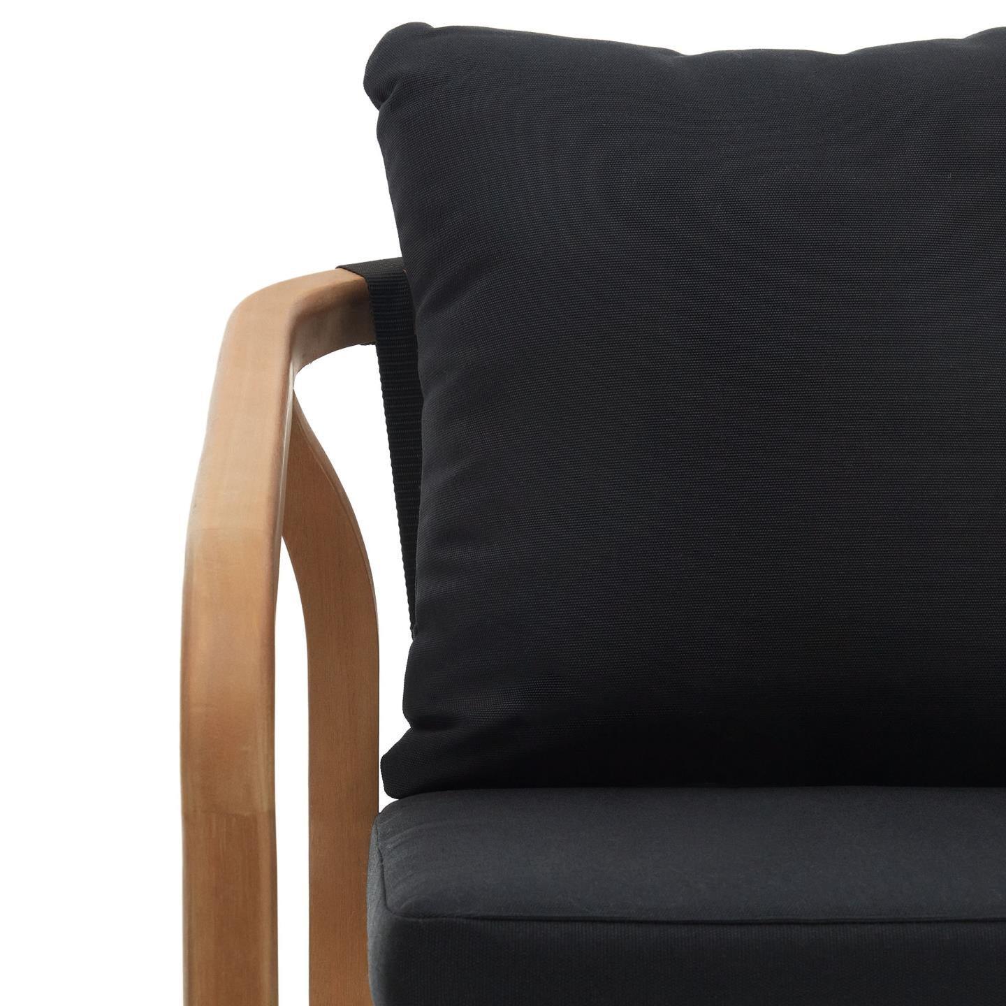 Krzesło ogrodowe MALARET czarny La Forma Eye on Design