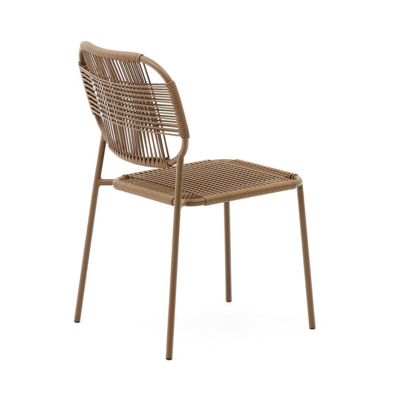 Krzesło ogrodowe TALAIER brązowy La Forma Eye on Design