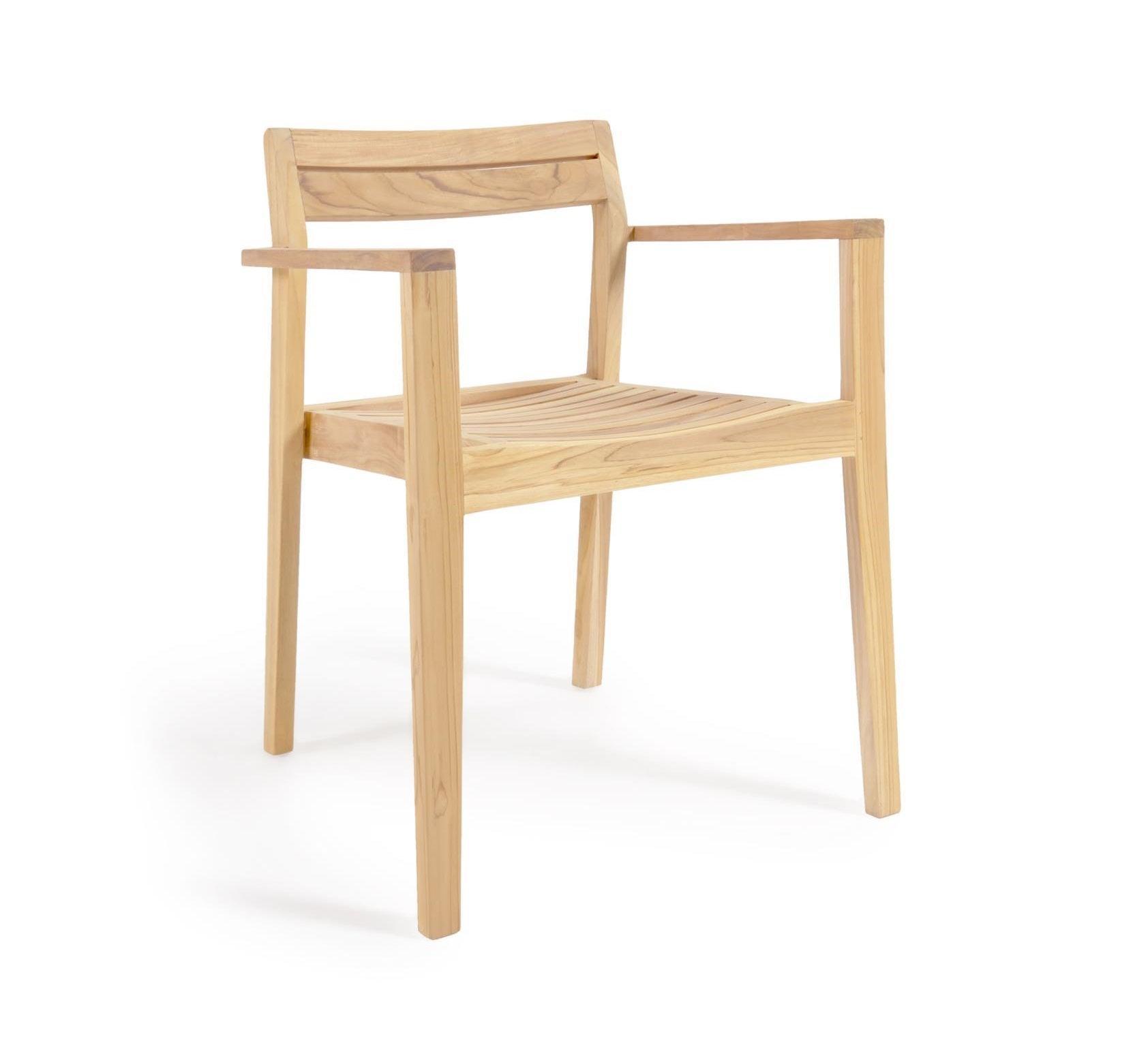 Krzesło ogrodowe VICTOIRE lite drewno tekowe La Forma Eye on Design