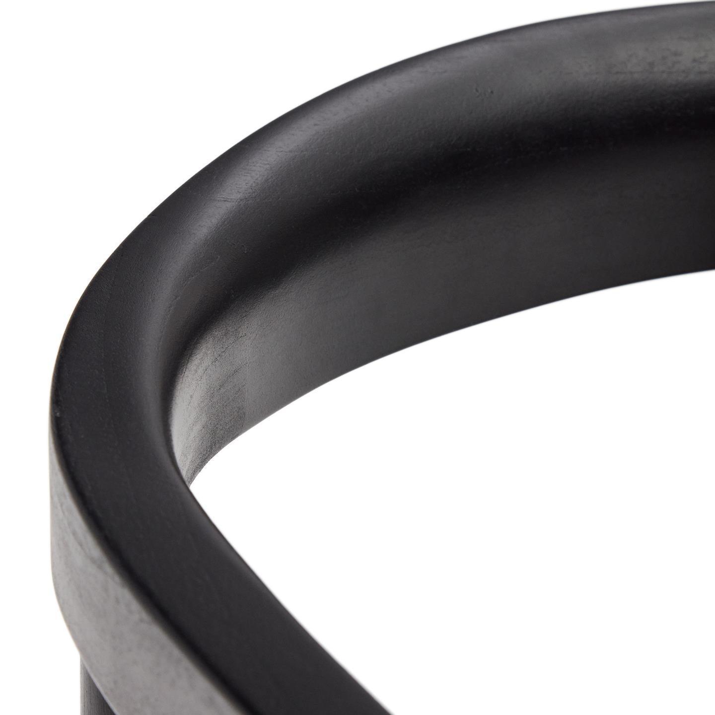 Krzesło ogrodowe YDALIA czarne drewno tekowe z czarną liną La Forma Eye on Design